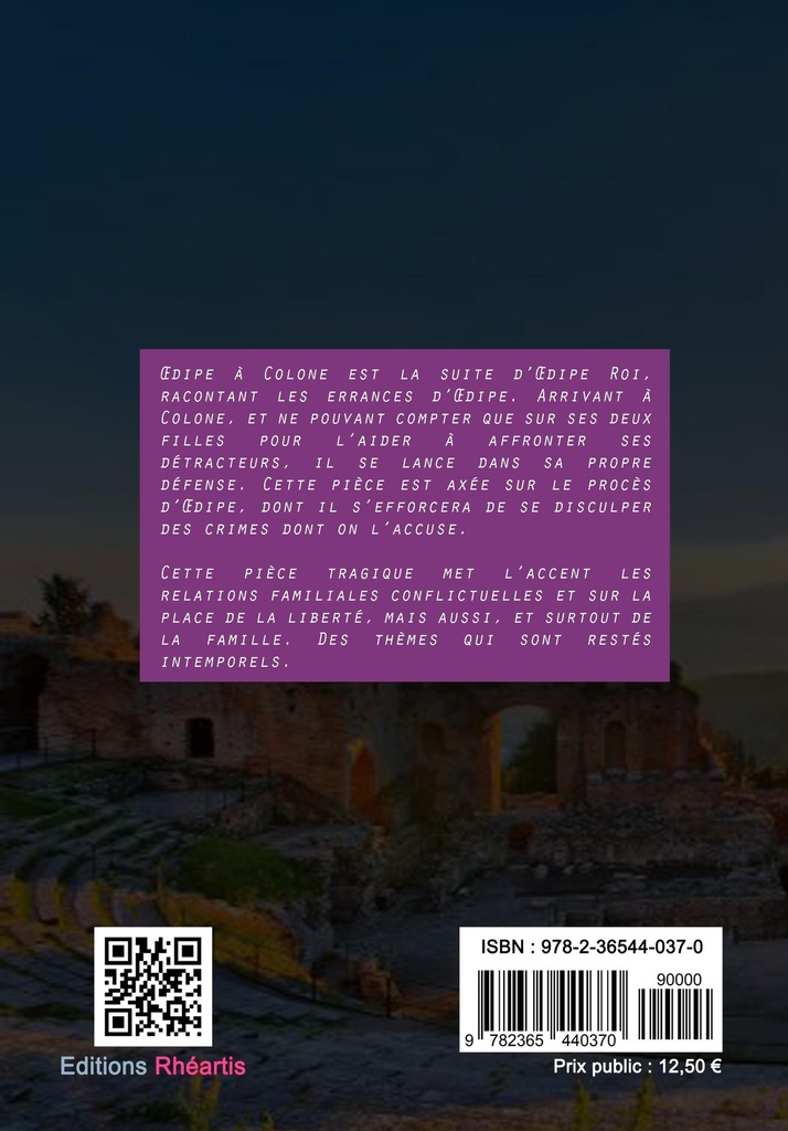 Sophocle - Oedipe à Colone