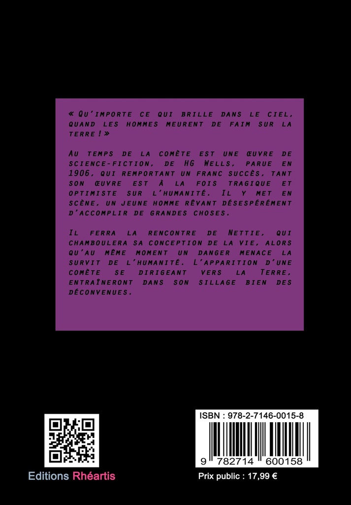 H.G Wells - Au temps de la comète