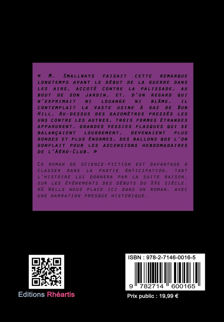 H.G Wells - La guerre dans les airs