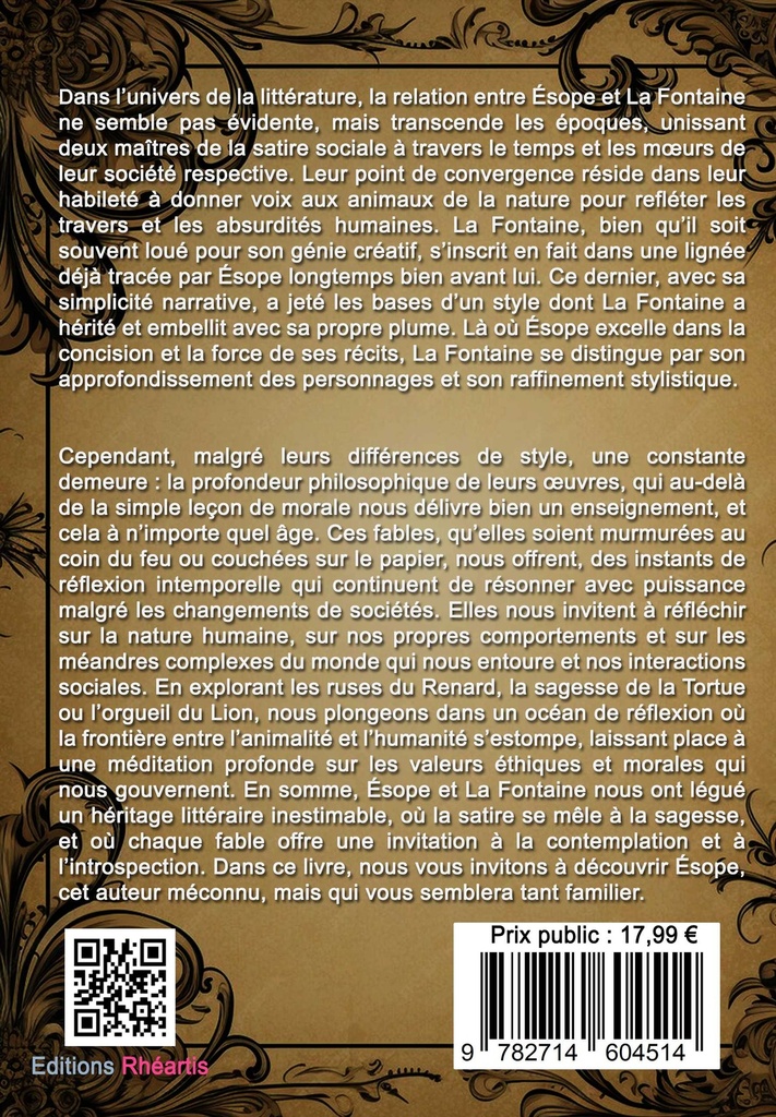 Esope - Fables Illustrées Tome II (Broché)