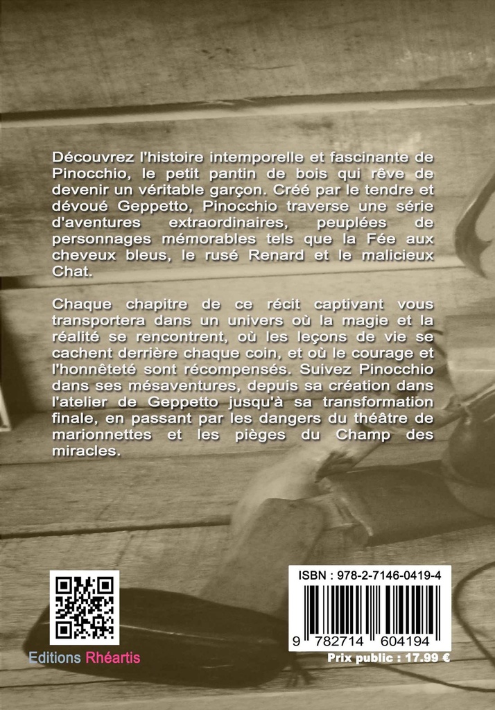 Carlo Collodi - Les Aventures de Pinocchio (broché)