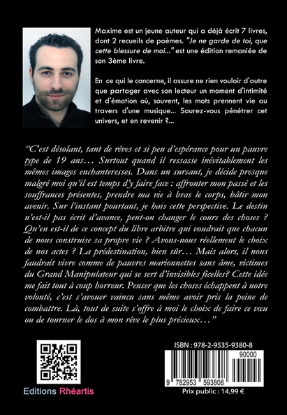 Je ne Garde de Toi que cette Blessure de Moi 