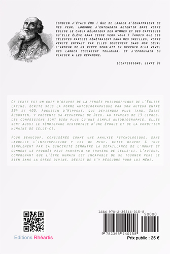 Augustin d'hippone - Les Confessions