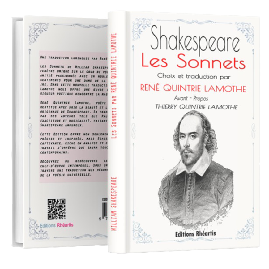 William SHAKESPEARE - Sonnets traduits par René QUINTRIE LAMOTHE (Broché)